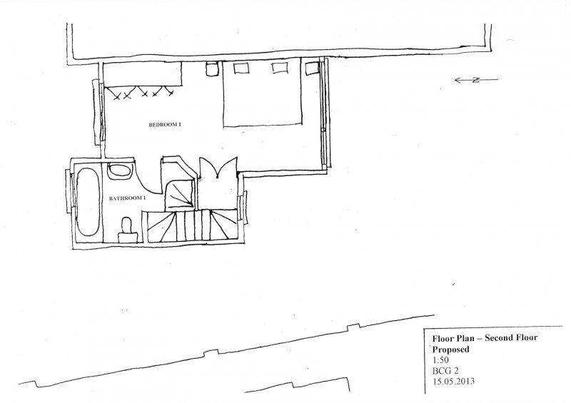 second floor plan
